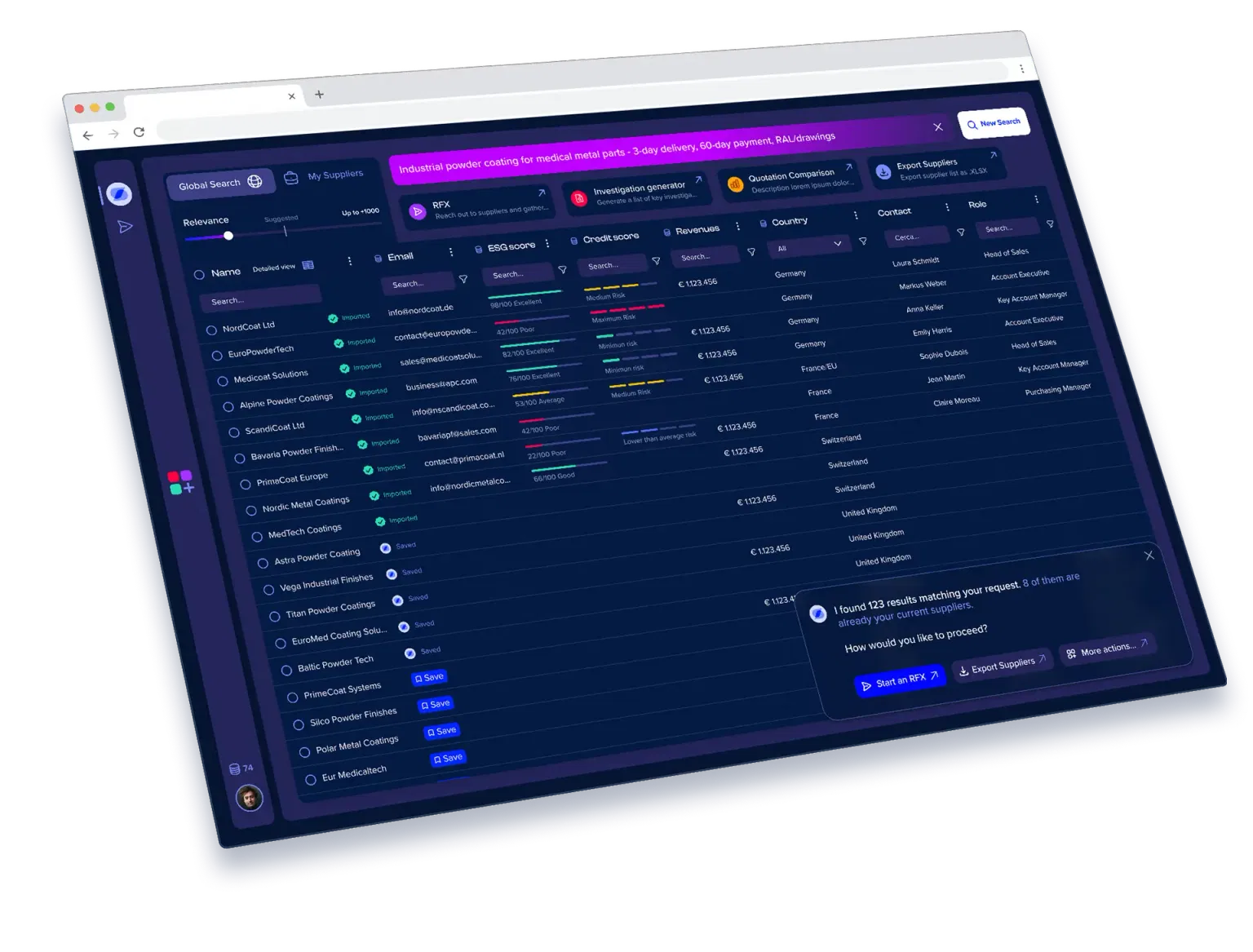 Unified Search Experience
