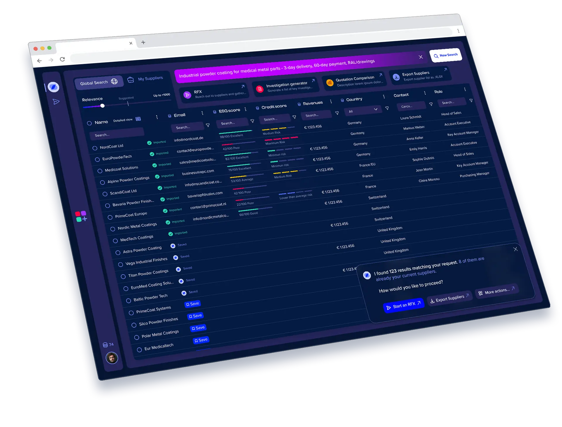 Unified Search Experience